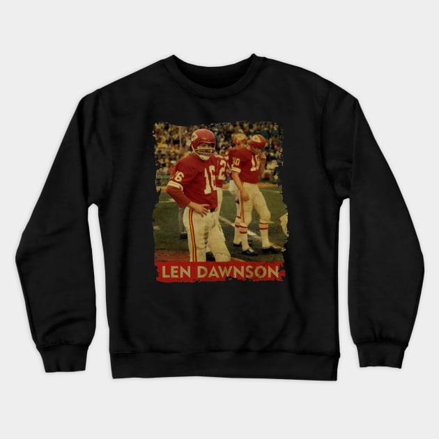 Len Dawnson - RETRO STYLE Crewneck Sweatshirt by Mama's Sauce